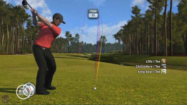 tiger woods pga tour 08 screen1