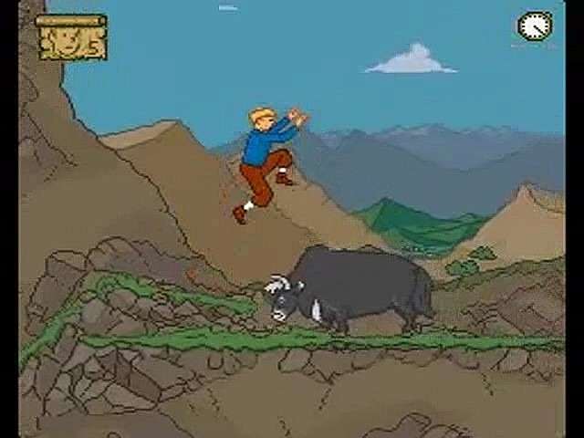 tintin au tibet megadrive 023