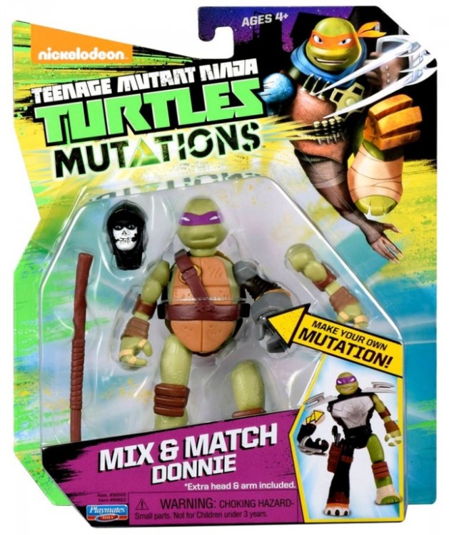 TMNT MUTATIONS NICKELODEON MIX MATCH DONNIE