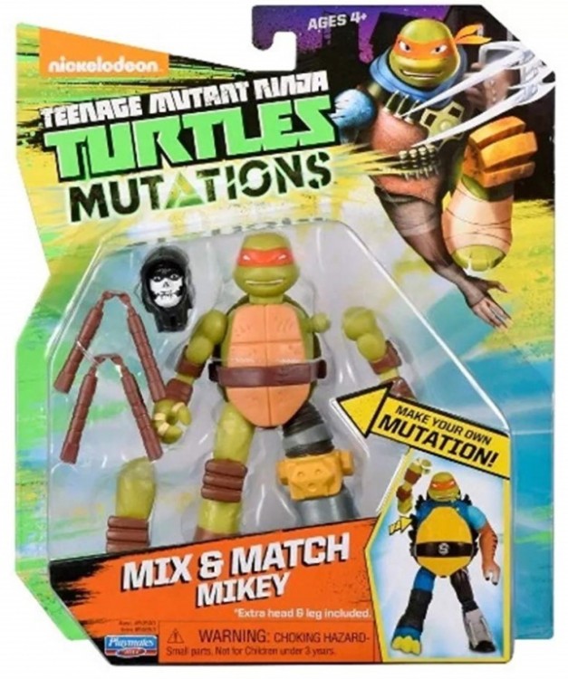 TMNT MUTATIONS NICKELODEON MIX MATCH MIKEY