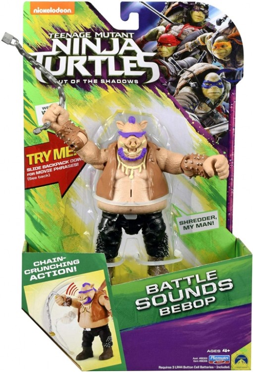 TMNT NICKELODEON BATTLE SOUNDS BEBOP