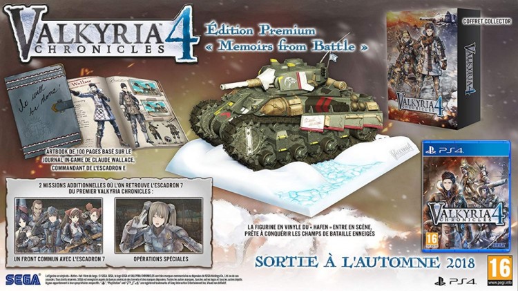 Valkyria Chronicles 4 ps4 premium