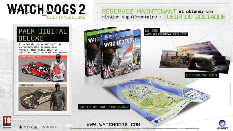 Watch dogs 2 edition deluxe