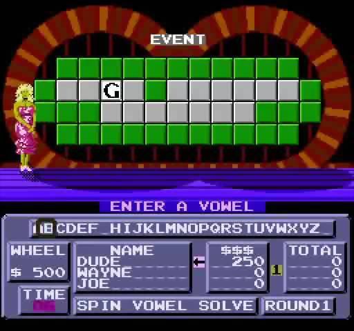 WHEEL OF FORTUNE us 1