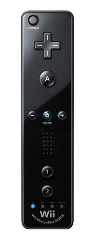 WIIMOTE MOTION PLUS NOIRE 1