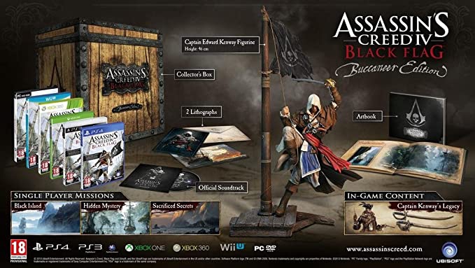 WIU ASSASSIN S CREED IV BLACK FLAG BUCCANEER EDITION