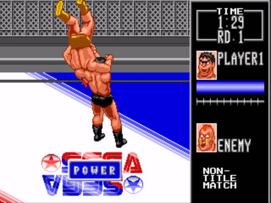 wrestle war megadrive 003