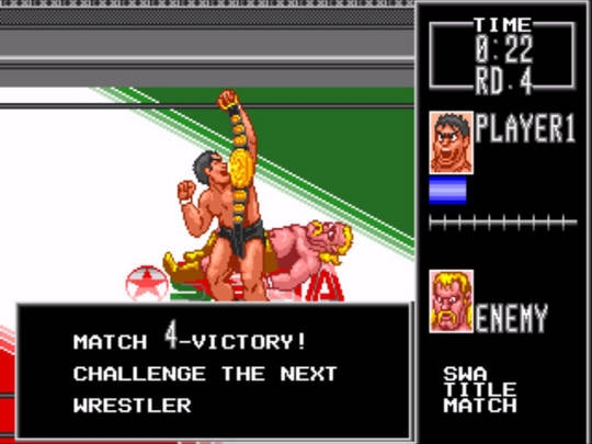 wrestle war megadrive 005