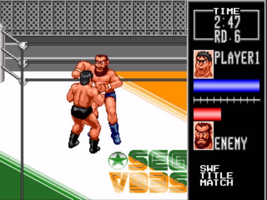 wrestle war megadrive 007