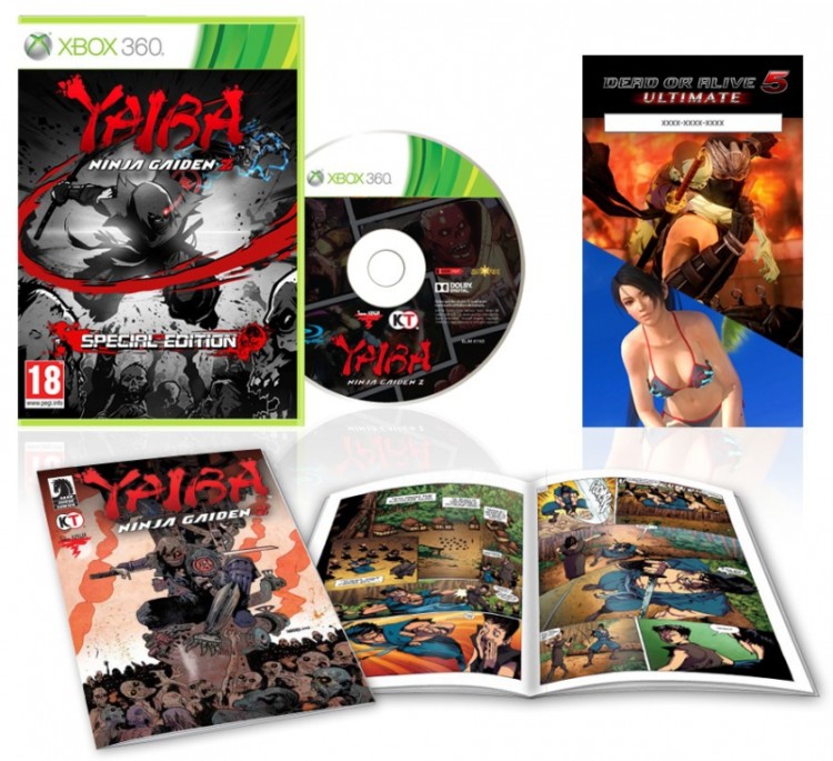 X360 YAIBA NINJA GAIDEN Z SPE 1