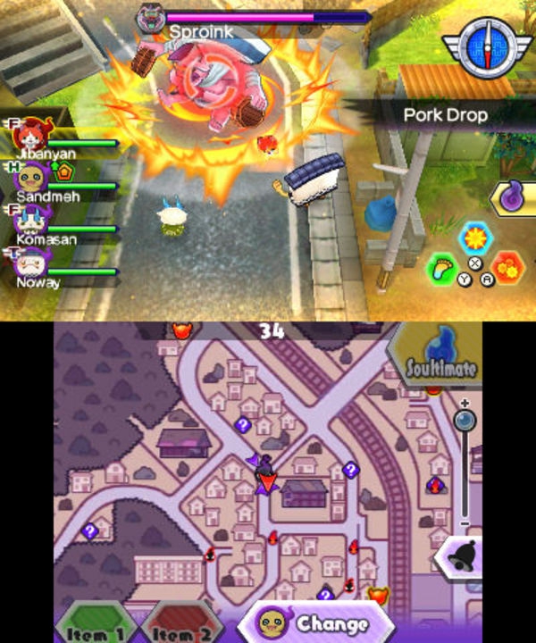 Yo kai Watch Blasters Peloton Du Chat Rouge 2