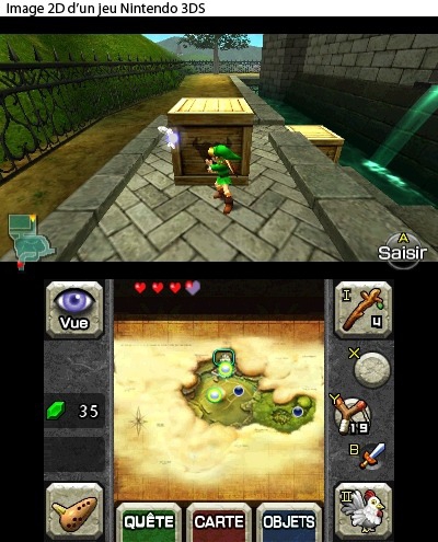 zelda ocarina 3ds 3